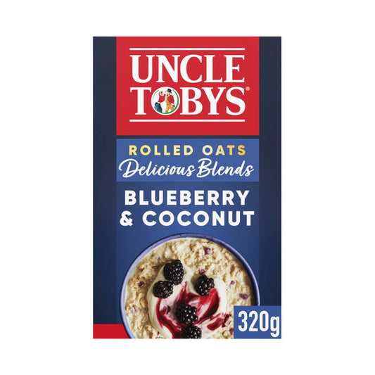 Uncle Tobys Oats Delicious Blends Blueberry & Coconut | 320g