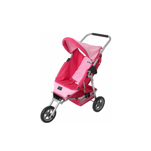 Valco Baby Just Like Mum Mini Marathon Doll Pram/Stroller Toy Kid/Children Pink