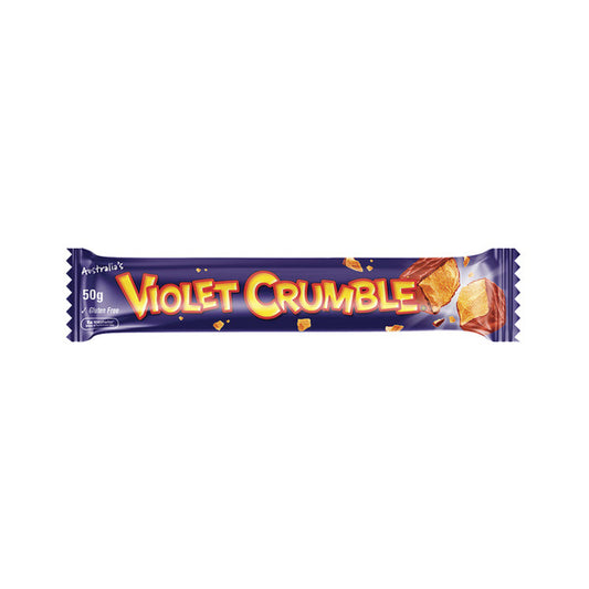 Violet Crumble Gluten Free Chocolate Bar | 50g x 2 Pack