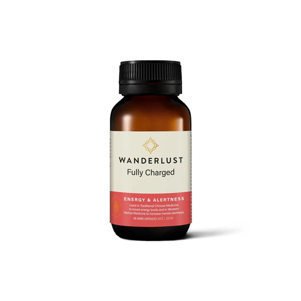 Wanderlust Fully Charged 30 Capsules