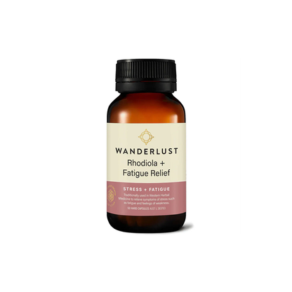 Wanderlust Rhodiola + Fatigue Relief 50 Capsules