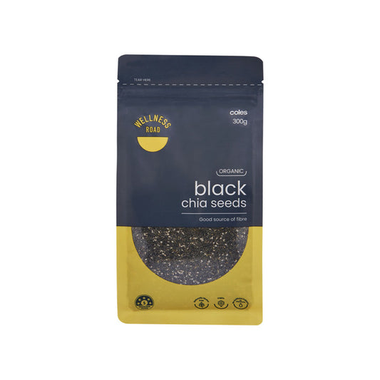 Wellness Road Organic Black Chia Seeds | 300g