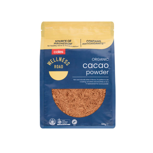 Wellness Road Organic Cacao Powder | 500g