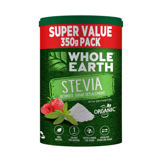 Whole Earth Stevia Sugar Replacement Super Valuepack | 350g