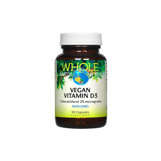 Whole Earth and Sea Vegan Vitamin D3 90 Capsules