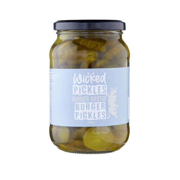 Wicked Burger Pickles | 500g