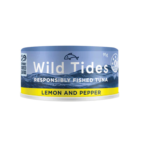 Wild Tides Tuna Lemon And Pepper | 95g