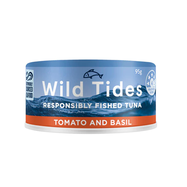 Wild Tides Tuna Tomato & Basil | 95g