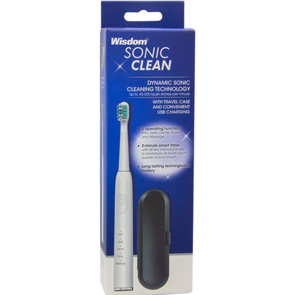 Wisdom Sonic Clean Toothbrush