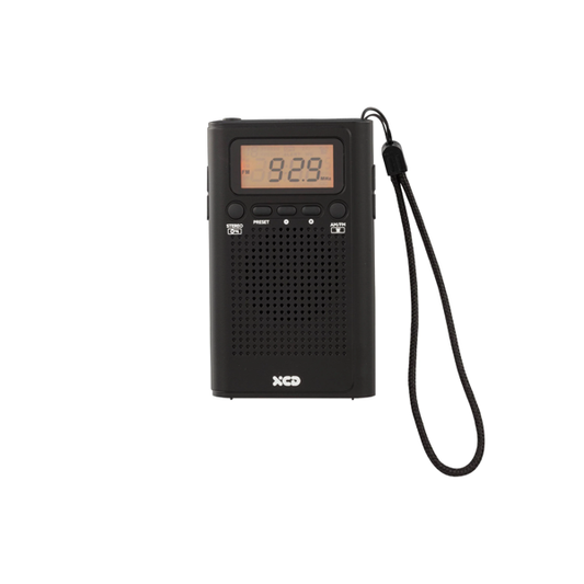 XCD Portable Digital AM/FM Radio