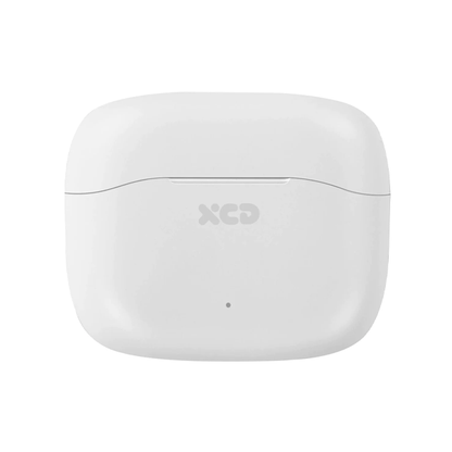 XCD True Wireless Stem Buds with USB-C Charging Case (White)