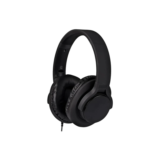 XCD Wired Foldable Over-Ear Headphones (Black)