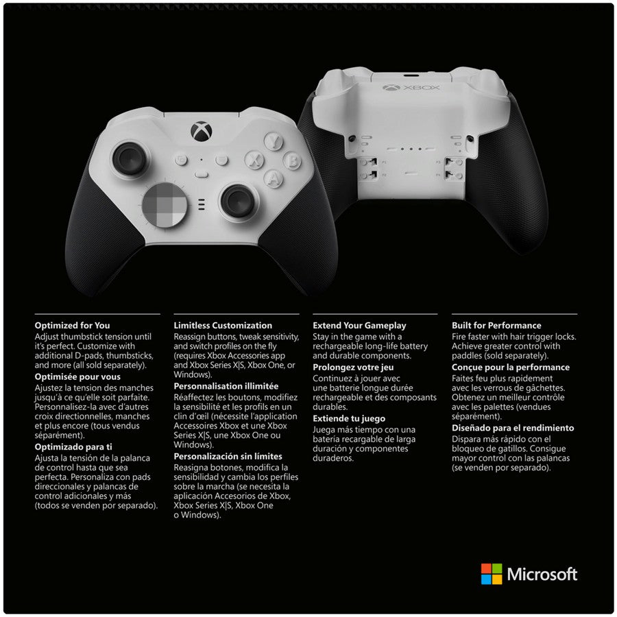 Xbox Elite Wireless Controller Series 2 – White