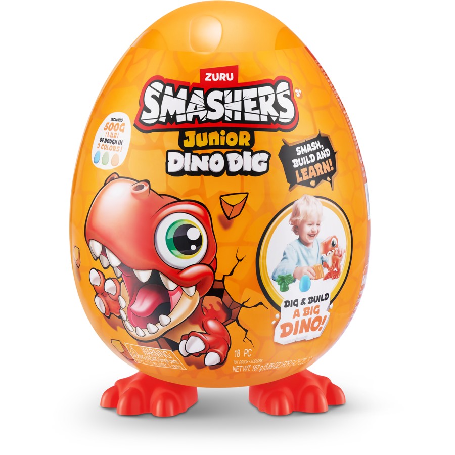 Zuru Smashers Junior Dinosaur Dig Small Egg - Assorted*