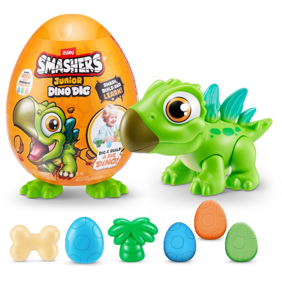 Zuru Smashers Junior Dinosaur Dig Small Egg - Assorted*