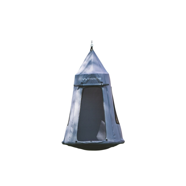 gobaplay Hanging Round Tent Swing - Grey