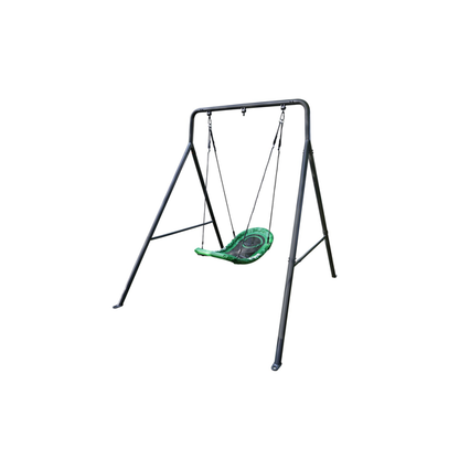 Gobaplay Single Swing Set with Boat Swing