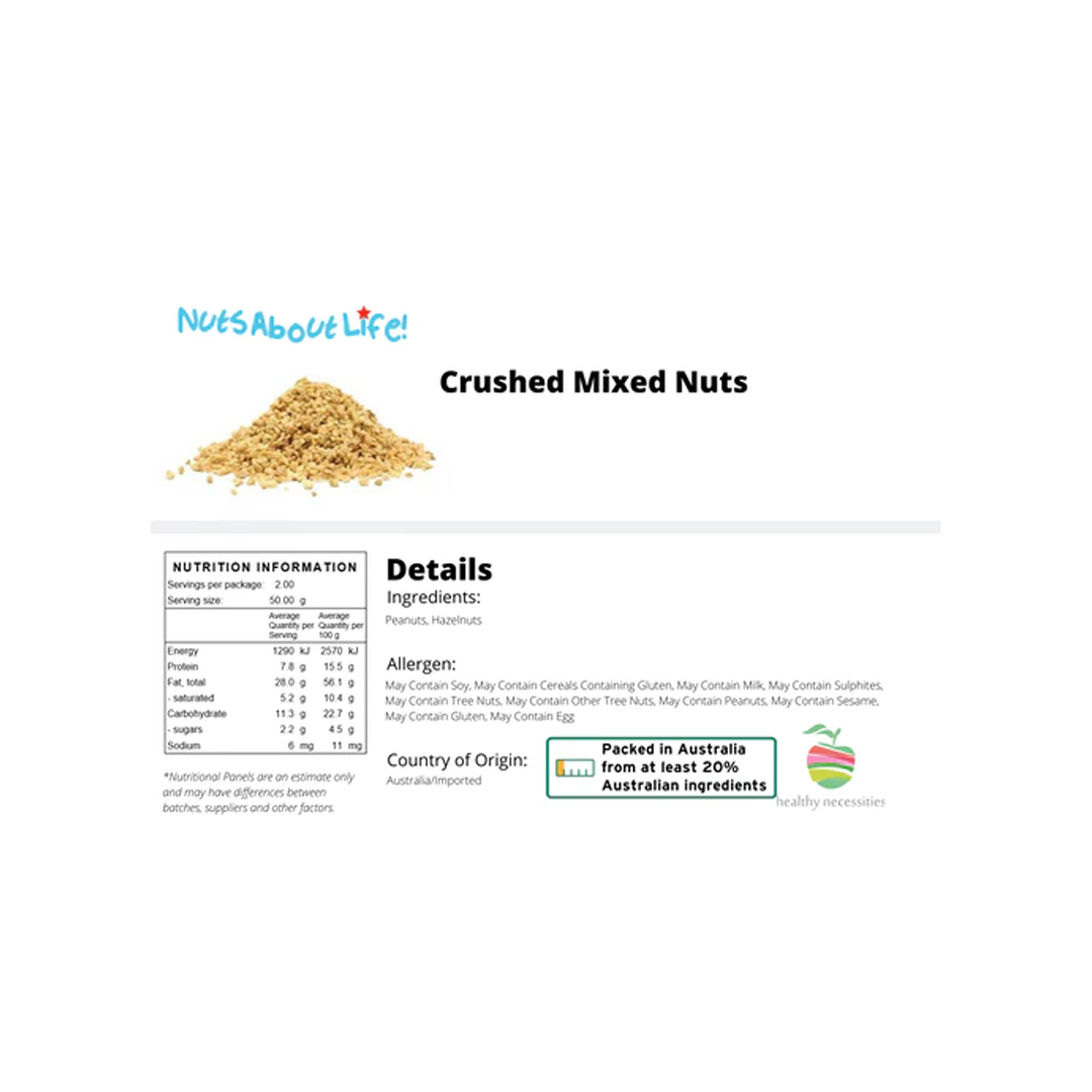 Crushed Mixed Nuts | 1Kg