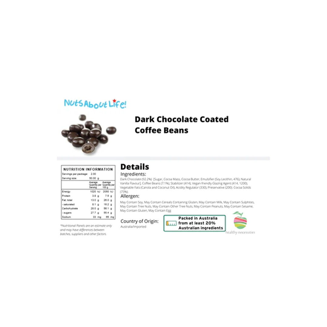 Dark Chocolate Coffee Beans | 1Kg