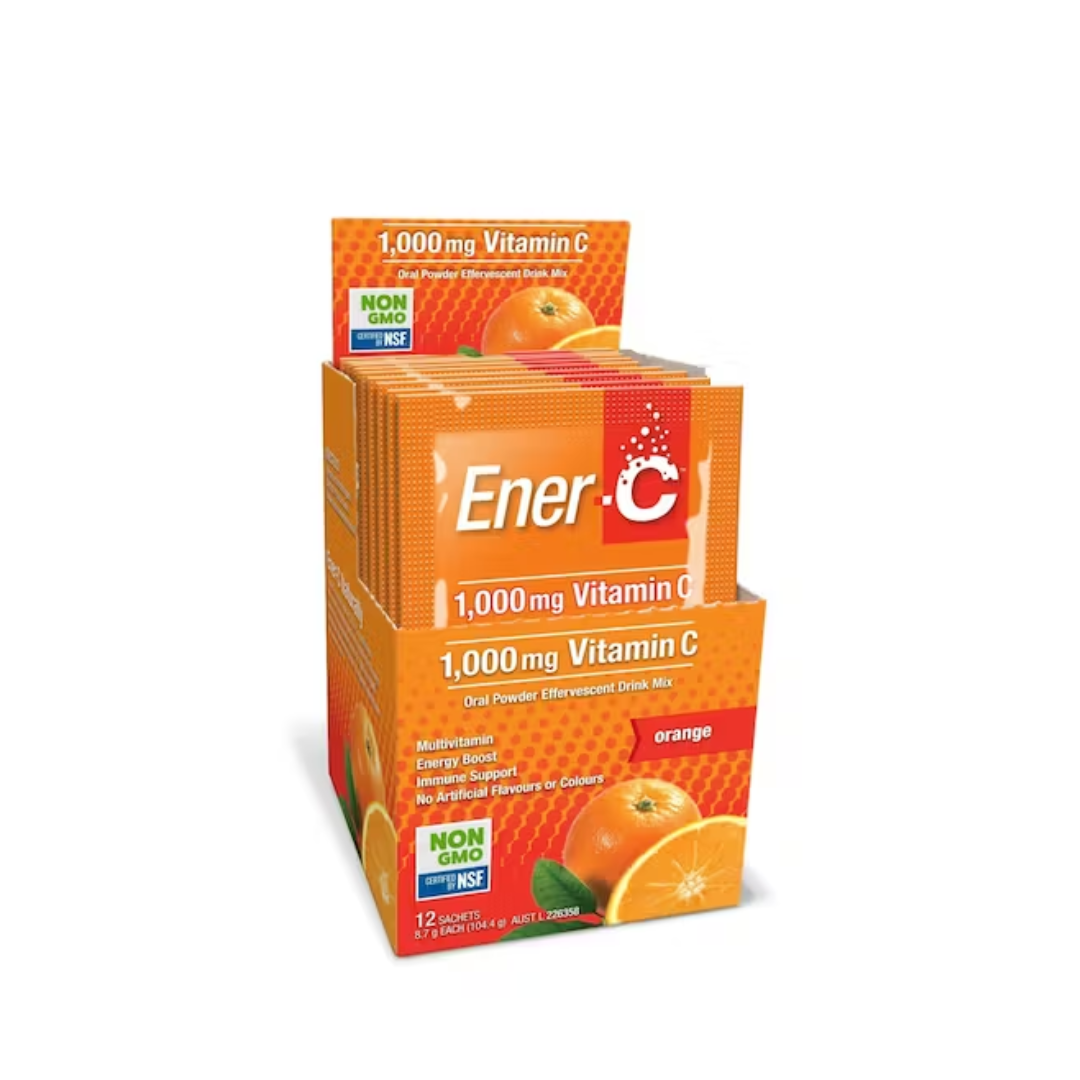 Ener-C Orange Effervescent Multivitamin Drink