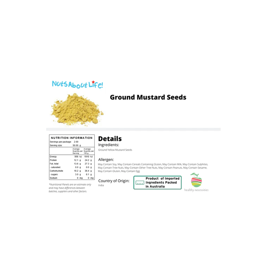 Ground Mustard Seeds | 1Kg