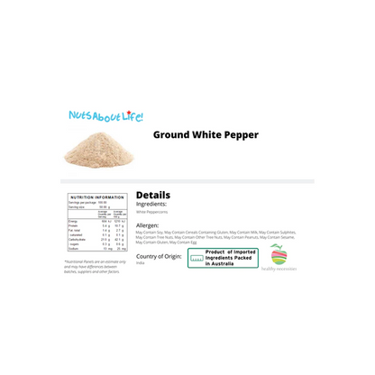 Ground White Pepper | 1Kg