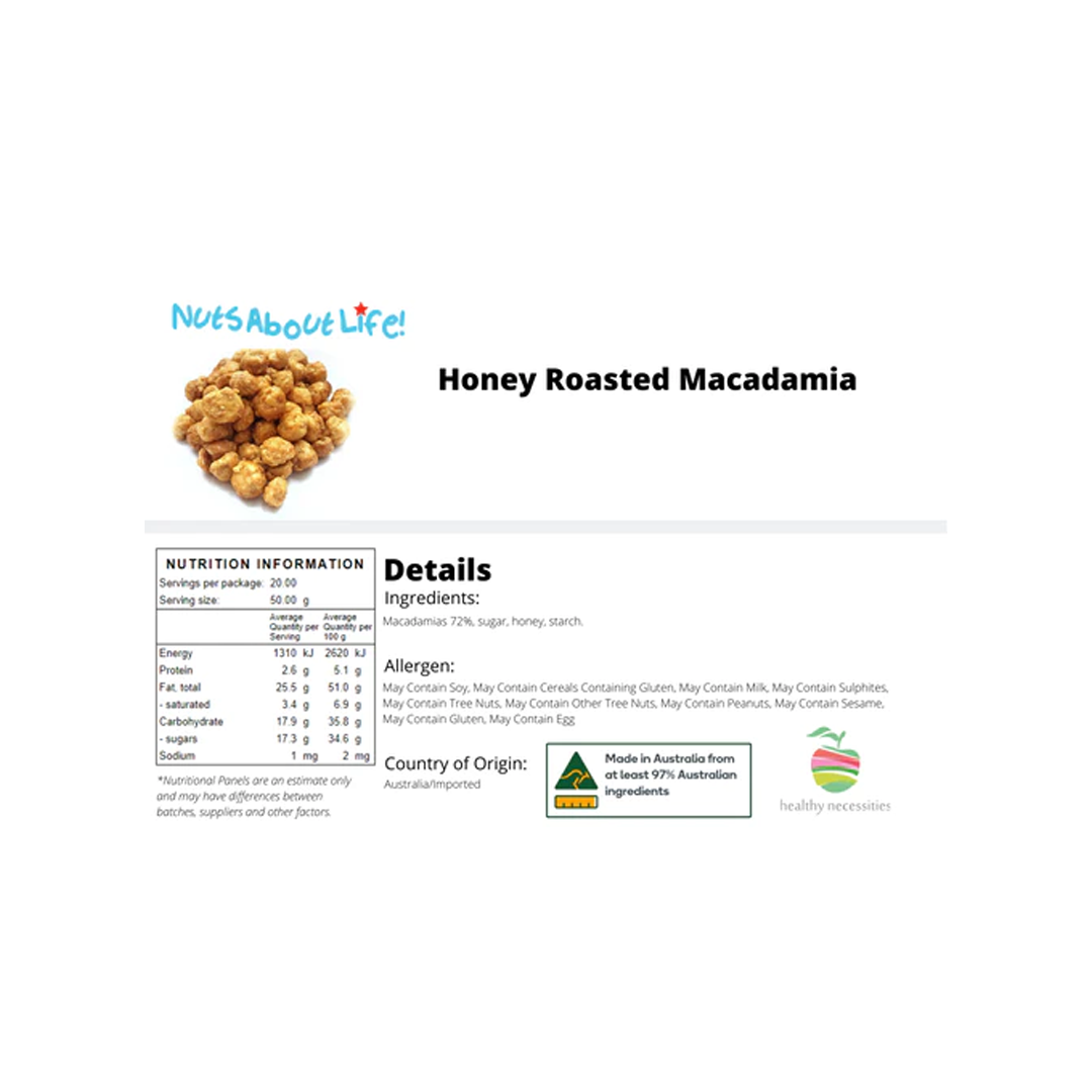 Honey Roasted Macadamia | 1Kg