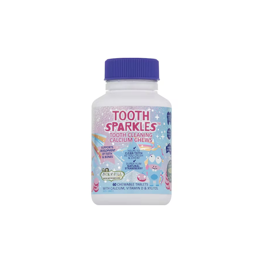 Jack N' Jill Tooth Sparkles Tooth Cleaning Calcium Chews
