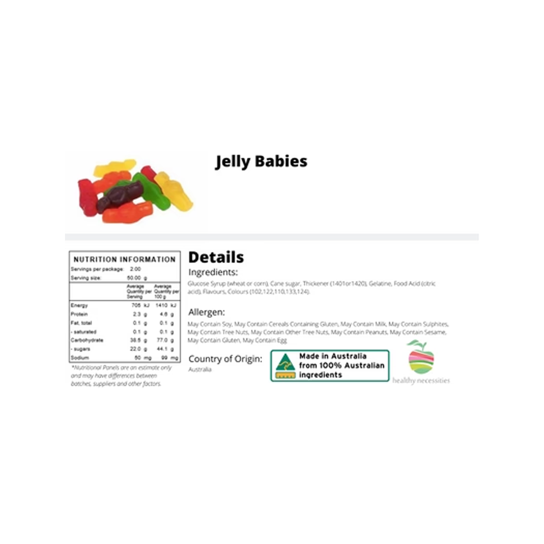 Jelly Babies | 1Kg