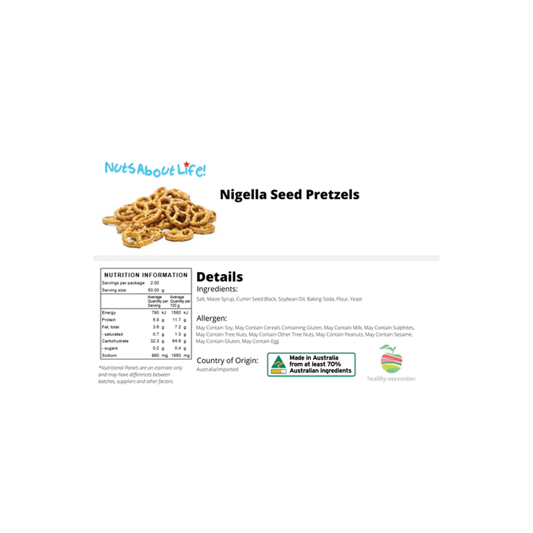 Nigella Seed Pretzels | 1Kg