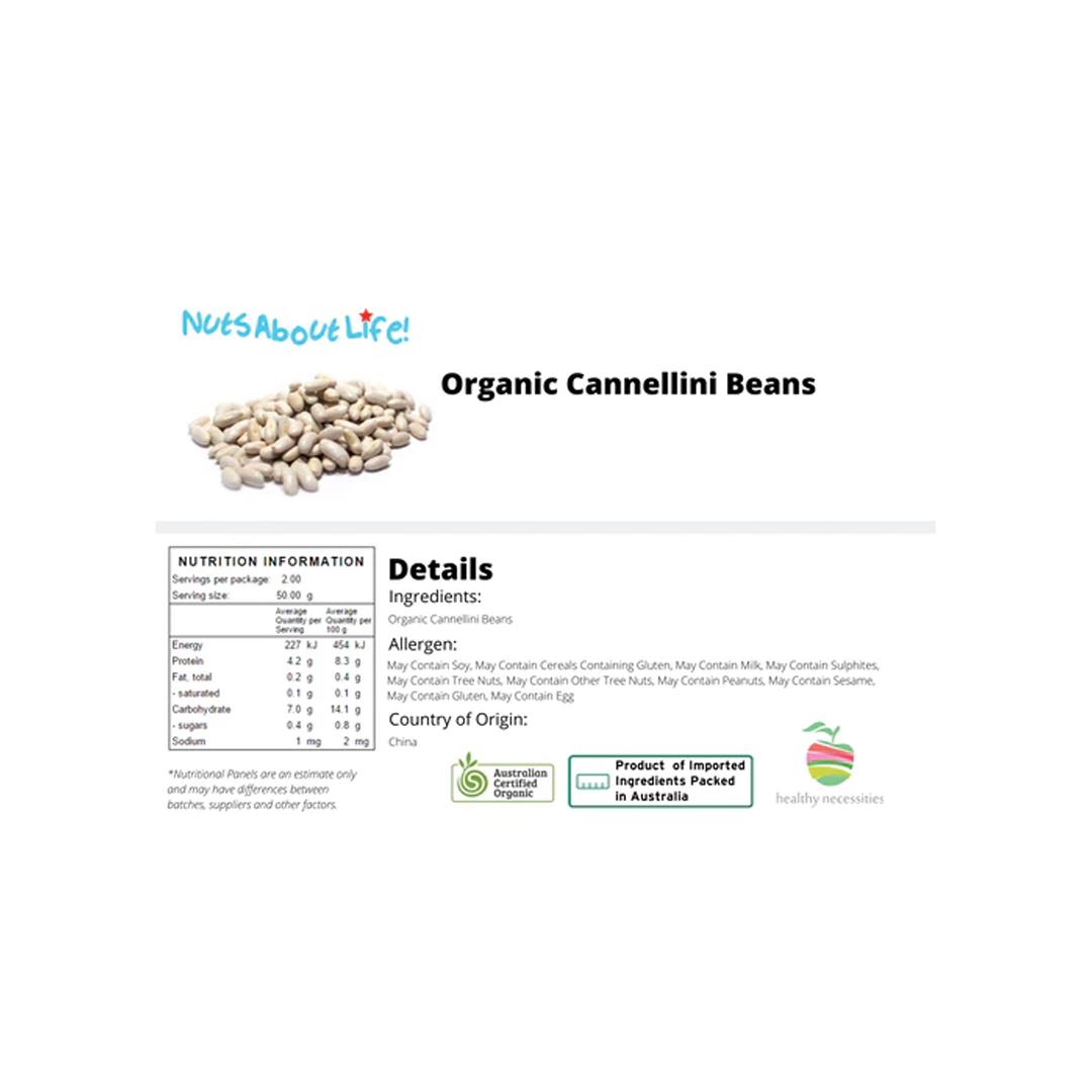 Organic Cannellini Beans | 1Kg