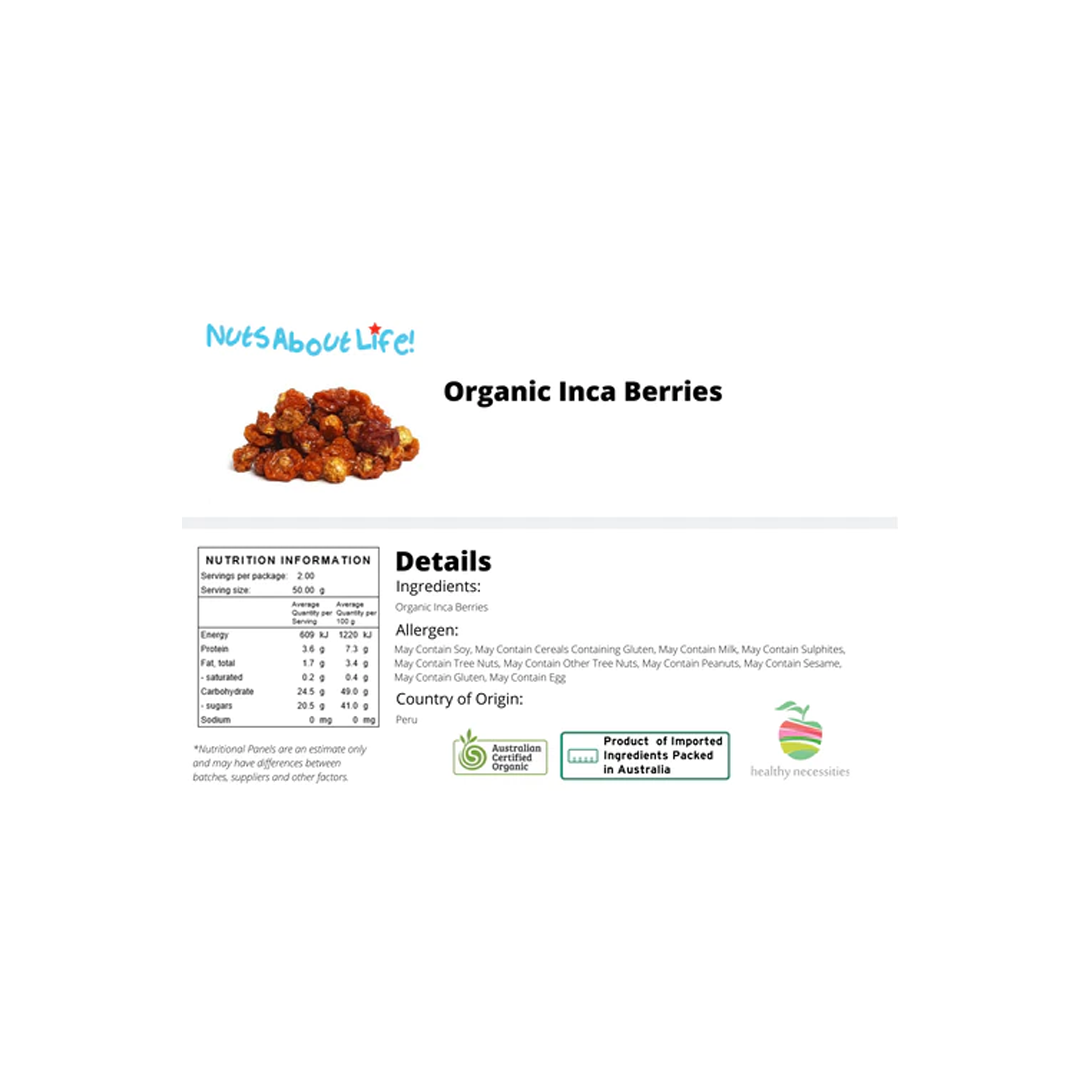 Organic Inca Berries | 1Kg