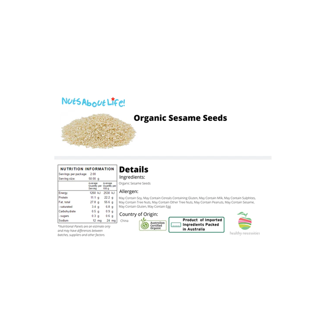 Organic Sesame Seeds | 1Kg