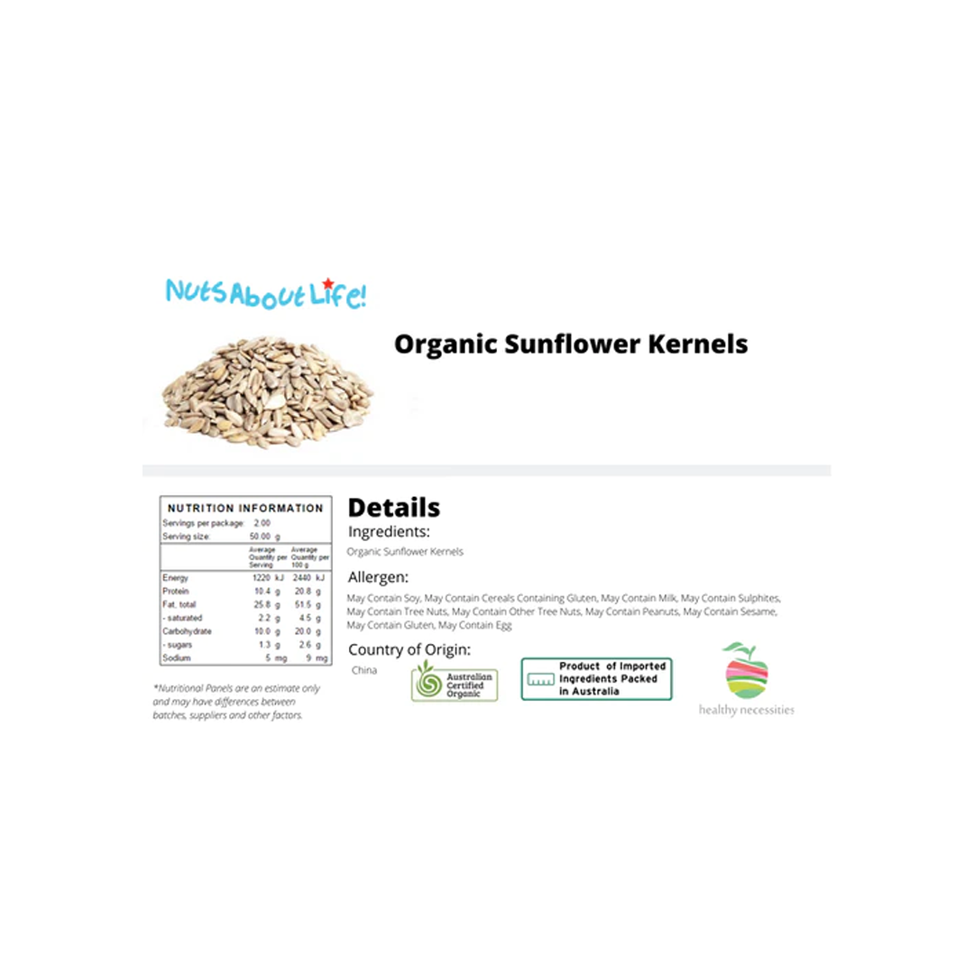 Organic Sunflower Seeds | 1Kg