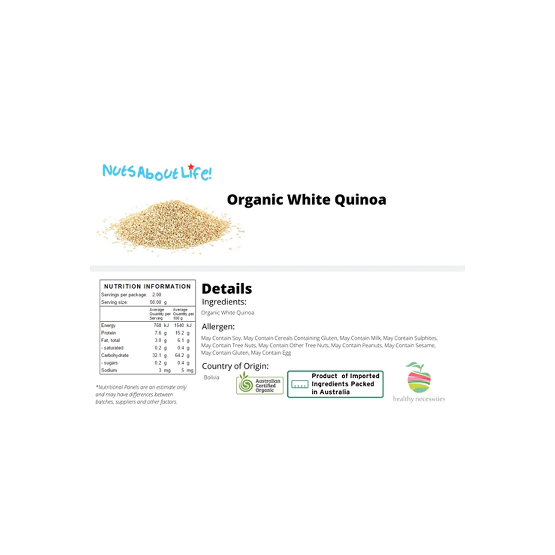 Organic White Quinoa | 1Kg