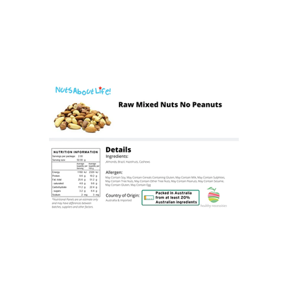 Raw Mixed Nuts (No Peanuts) | 1Kg