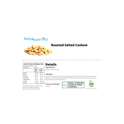 Roasted Salted Cashews | 1Kg