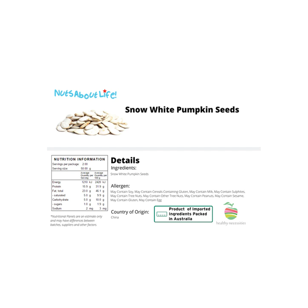 Snow White Pumpkin Seeds|1Kg