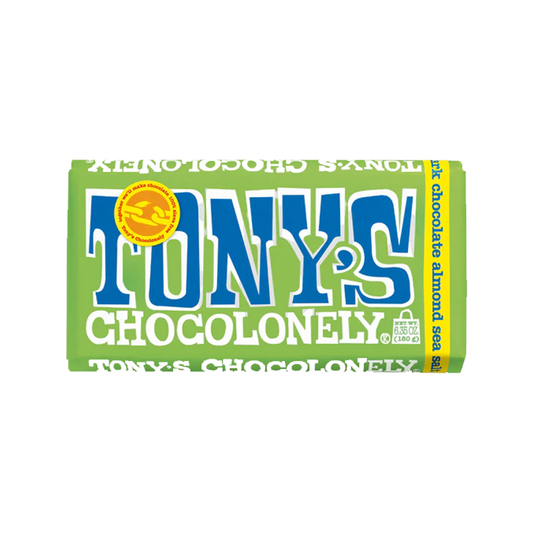 Tonys Chocolonely Dark Almond 15 x 180g box